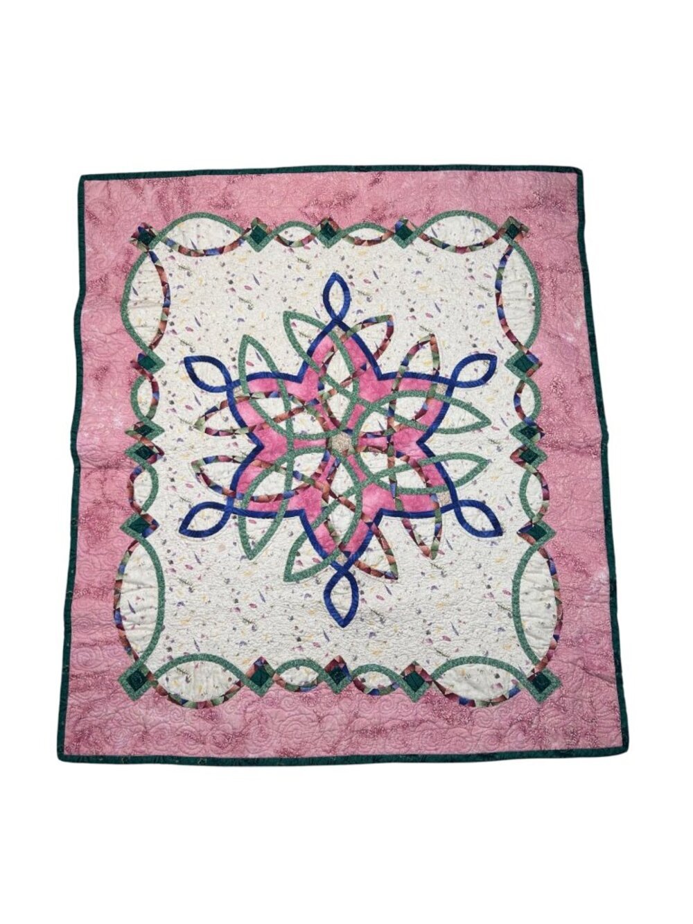 Handmade The Island Celtic Quilt Decoration Wall Hanging Art
